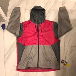 NWT Men’s Under Amour Windbreaker Jacket